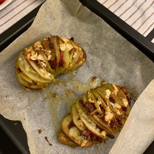 [阿妮塔♥yummy] 手風琴馬鈴薯。(烤箱)：Muisky 一起做