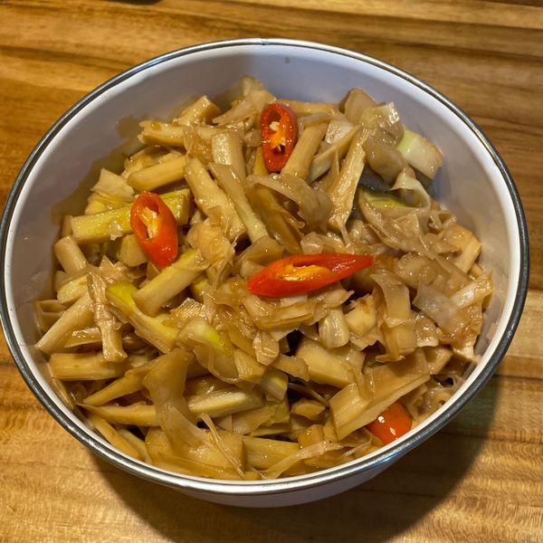 油悶桂竹筍：雪芬 一起做