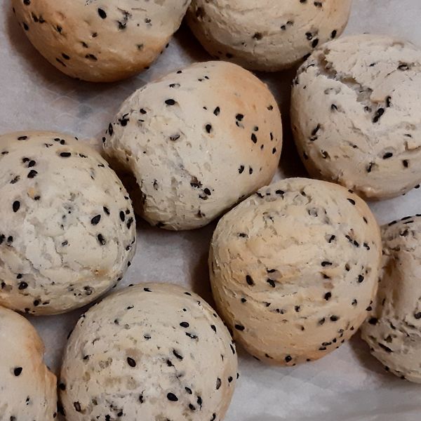 (氣炸鍋) QQ韓國麵包 : Amy  Chen一起做