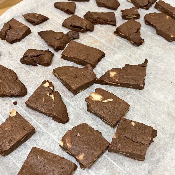 巧克力杏仁餅乾：吳念蓁 一起做