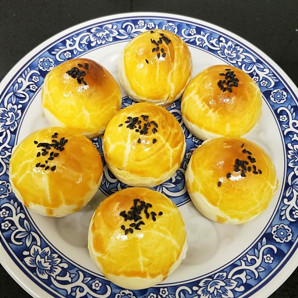 蛋黃酥 : 陳怡甄一起做