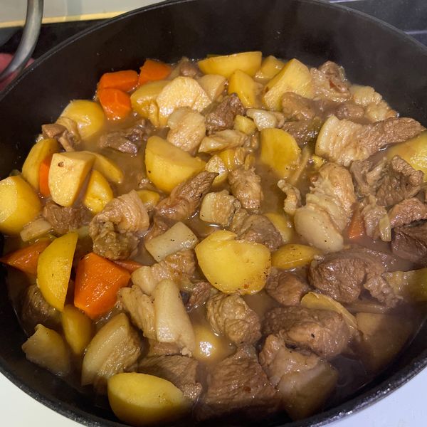 土豆燉肉：林聆 一起做