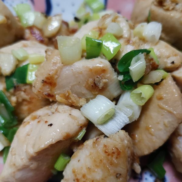 蒜香雞胸肉 : 賴佩玲一起做