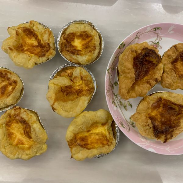 「超簡單」氣炸葡式蛋撻/蛋塔：Lin Millie 一起做