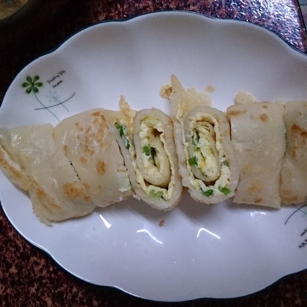 軟Ｑ蛋餅(免揉，免醒麵皮) : 黃芷婷一起做