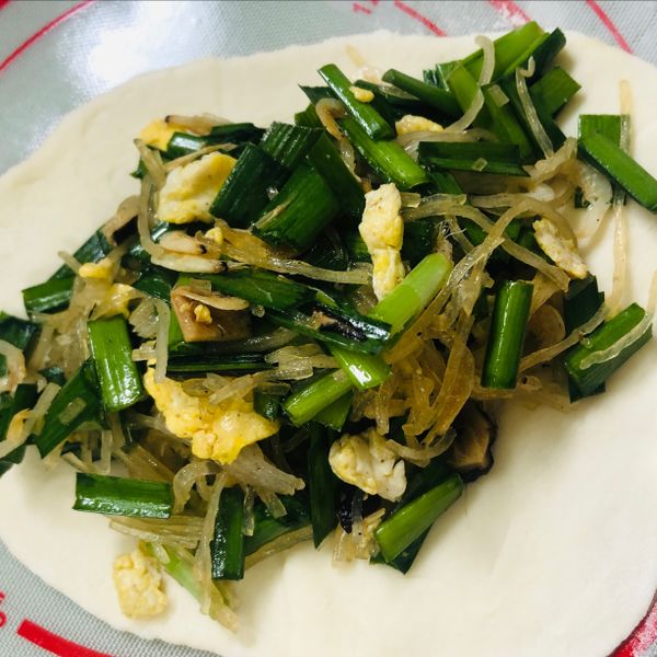 乾烙美味韭菜盒子 : 超酷寶寶一起做