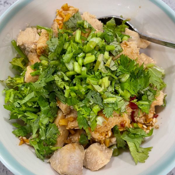 香菜拌雞胸 : chinchin一起做