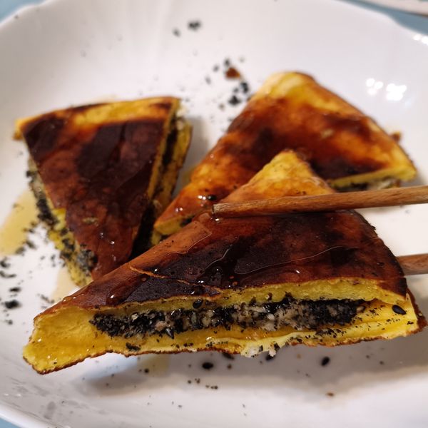 熱壓麥仔煎：溫溡漪 一起做