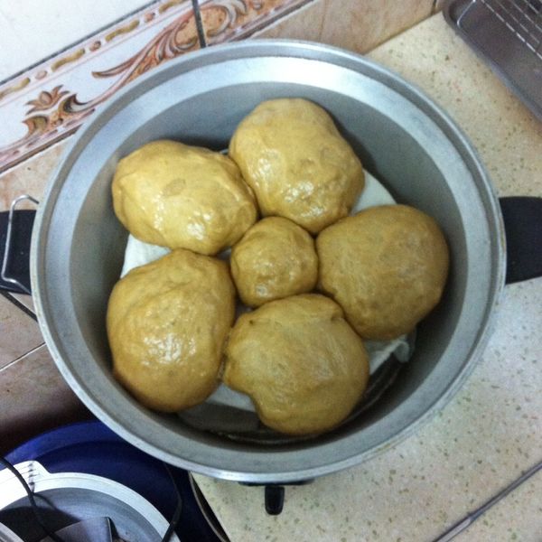 黑糖芝麻饅頭：冷清清 一起做