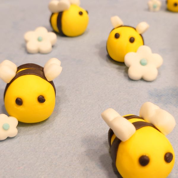 🐝簡易翻糖教學 : Annie Chien一起做