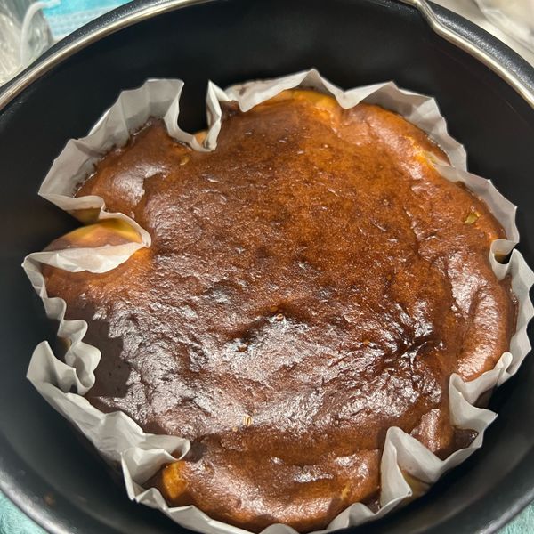 巴斯克起司蛋糕（氣炸鍋版）：珊珊 一起做