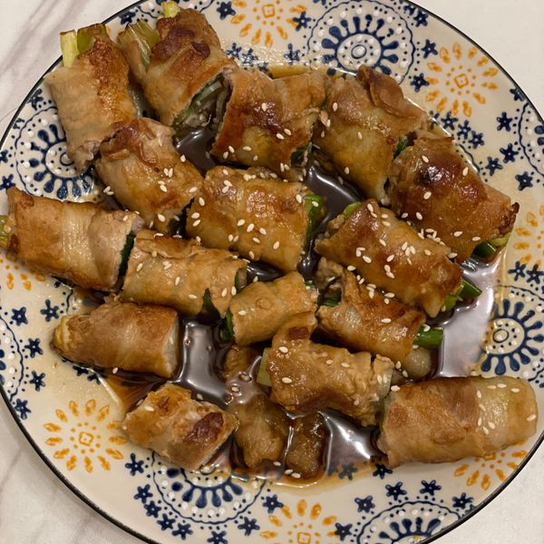 (超簡單+零失敗) 和風蔥肉捲 : esther740904一起做