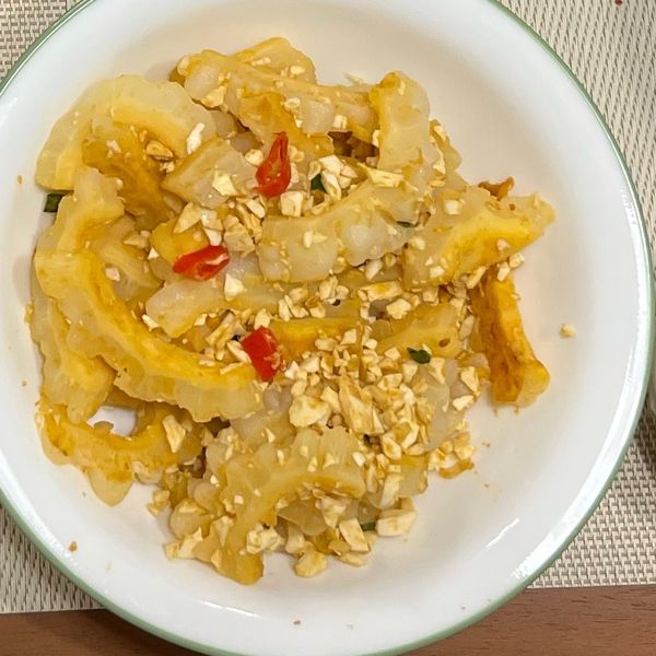 (超快速)鹹蛋苦瓜 : 允一起做