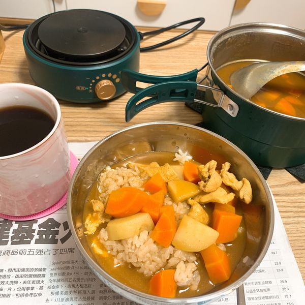 [快煮鍋］佛蒙特咖喱 : 上官立亭一起做