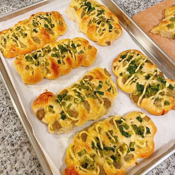 台式熱狗麵包 : Annie Lin一起做