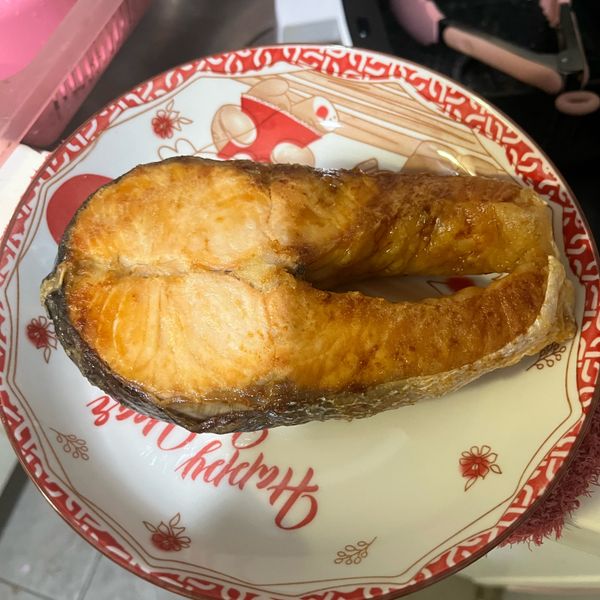 氣炸鮭魚：Kelly 一起做