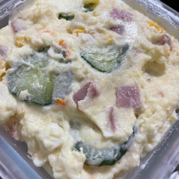 鮮蝦馬鈴薯沙拉 : 玟一起做