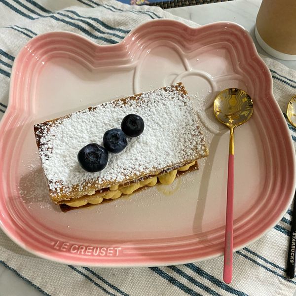 法式藍莓拿破崙派(噪咖版本) : 米寶/米霏馬麻一起做