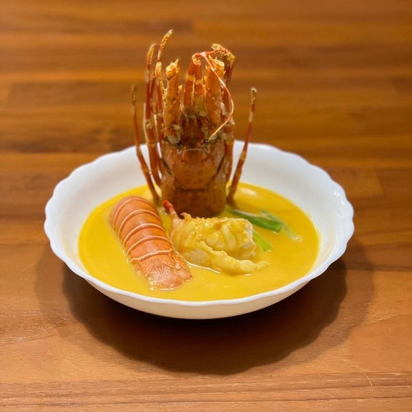 龍蝦濃湯 : 允一起做