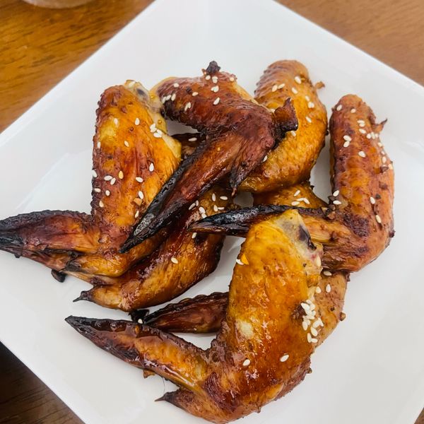 蜂蜜烤雞翅：Ann 一起做