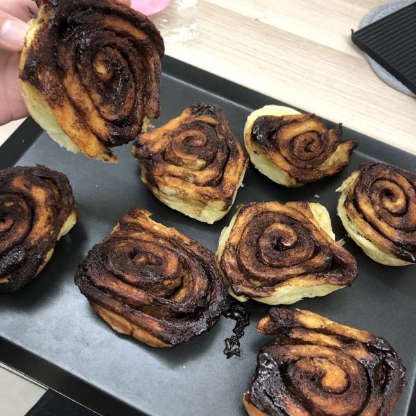 Laura’cooking 黑糖肉桂捲 : wen一起做