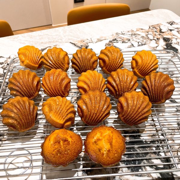 蜂蜜檸檬瑪德蓮~焦化奶油配方好好粗 : Ming一起做