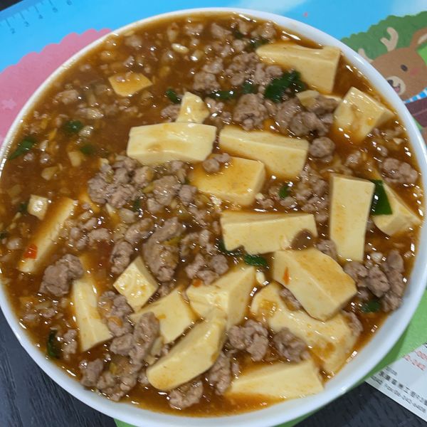 麻婆豆腐 : 怡茹一起做