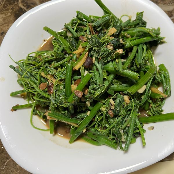 豆豉龍鬚菜:Iwis Tsai 一起做