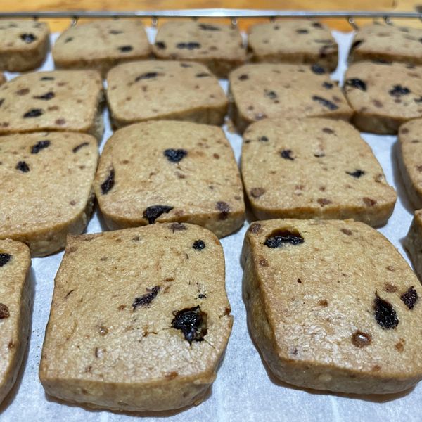 葡萄乾紅茶餅乾/vagen 純素:禎 一起做