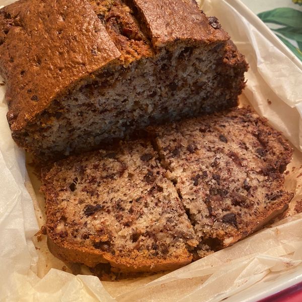 最好吃香蕉蛋糕banana bread : Apple一起做