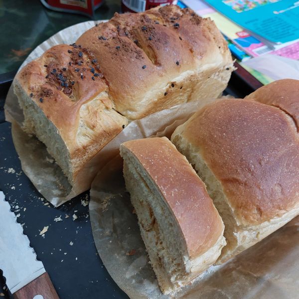 黑糖吐司 : pan pan一起做