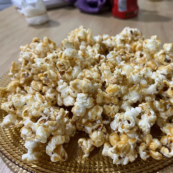 親子動手DIY~焦糖爆米花(影片教學) : 喬喬一起做