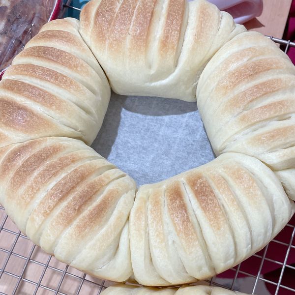 蔓越莓乳酪毛線球麵包 : MIKO一起做