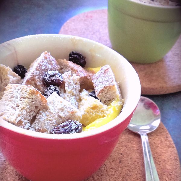 英式麵包布丁【可爾必思】＊古露露 : 妃妃妃一起做