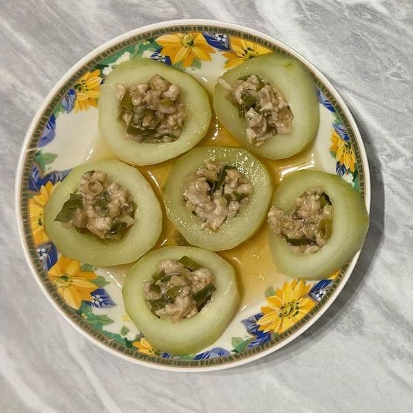 大黃瓜鑲肉-夏日料理 : Judy Chang一起做
