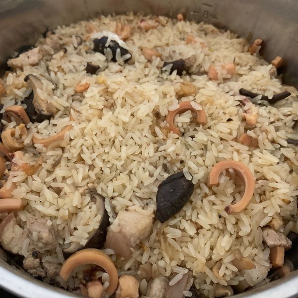 古早味油飯-阿嬤的味道 : 小訓一起做