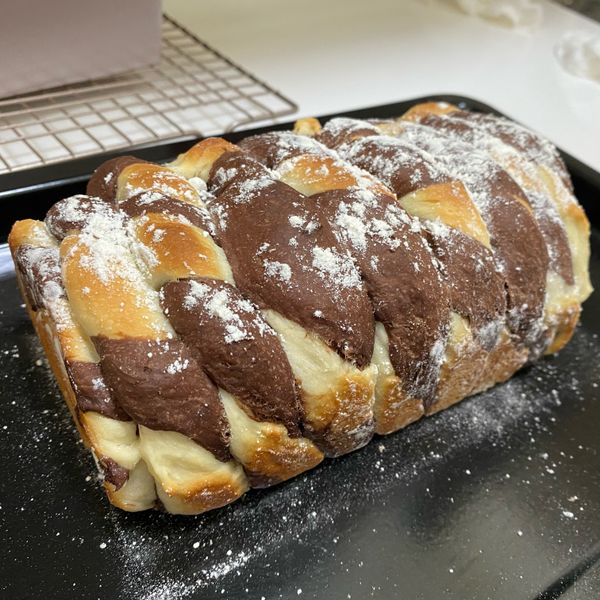 巧克力雙色吐司 : Chiu Yichiao一起做