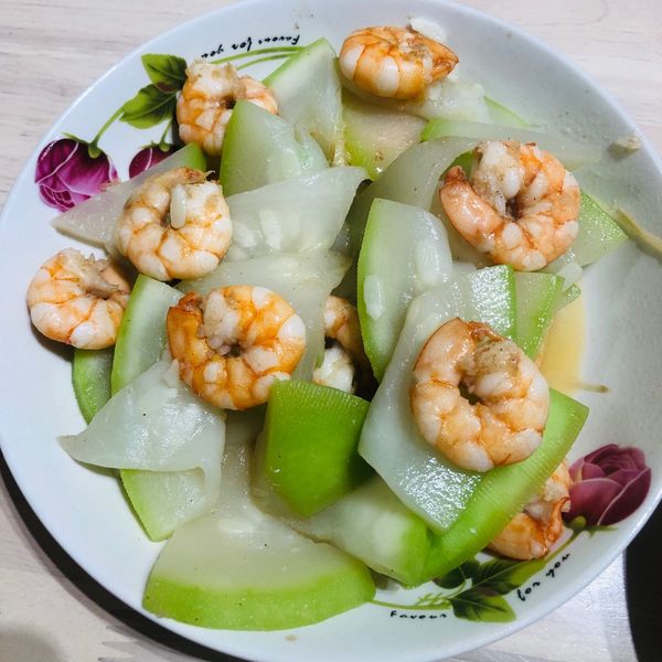 絲瓜蝦仁 : 李逸凱一起做