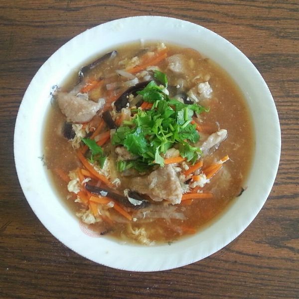 香菇赤肉羹：Doris Dai 一起做