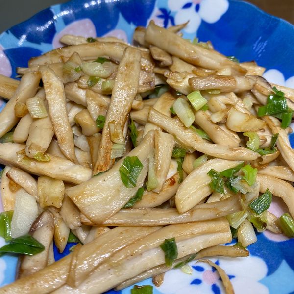 椒鹽杏鮑菇 : 米小莫一起做