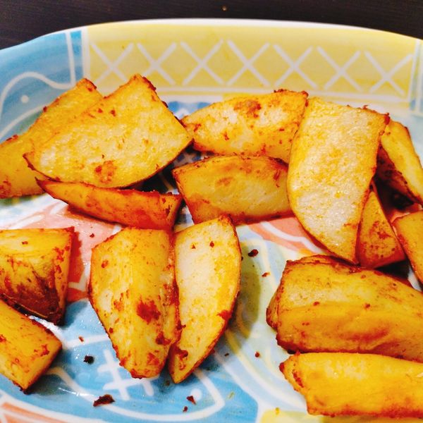 烤脆薯，烤薯條/角：M 一起做