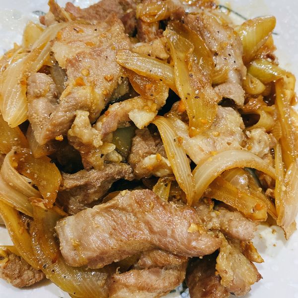 薑汁燒肉:Doreen Lin 一起做