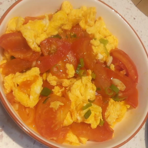 蕃茄炒蛋 : 米米米米一起做