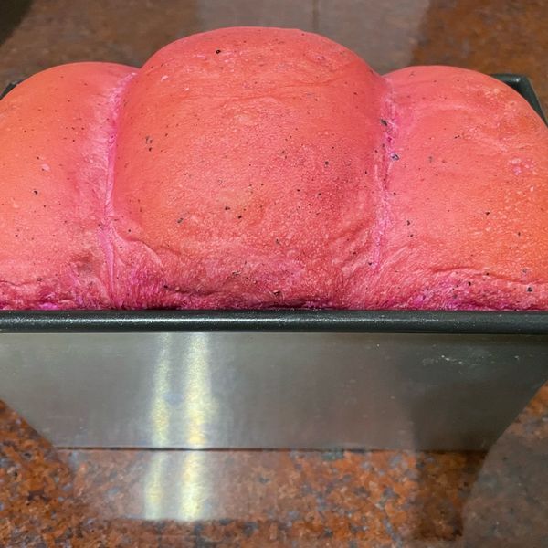 火龍果吐司 : 瑤一起做