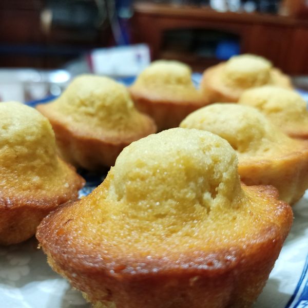 貝殼瑪德蓮小蛋糕 : 阿旻一起做