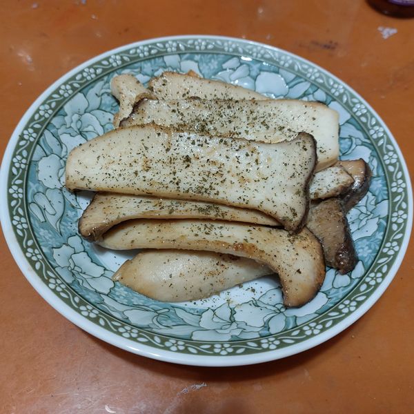 香煎奶油杏鮑菇 : Mimi一起做