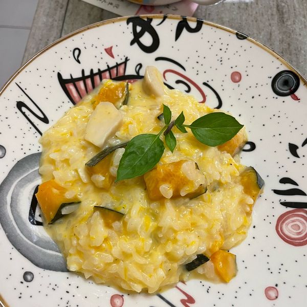 【南瓜燉飯】 : 施佳君一起做