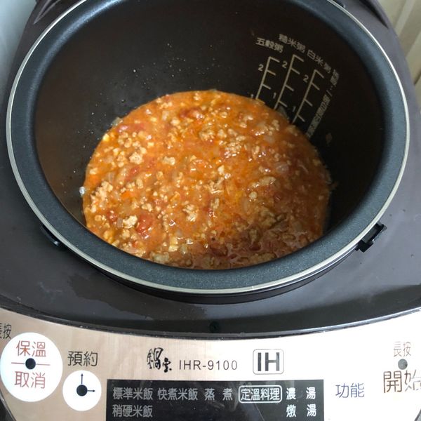 蕃茄肉醬義大利麵 : Pin-Shiuan Tzeng一起做