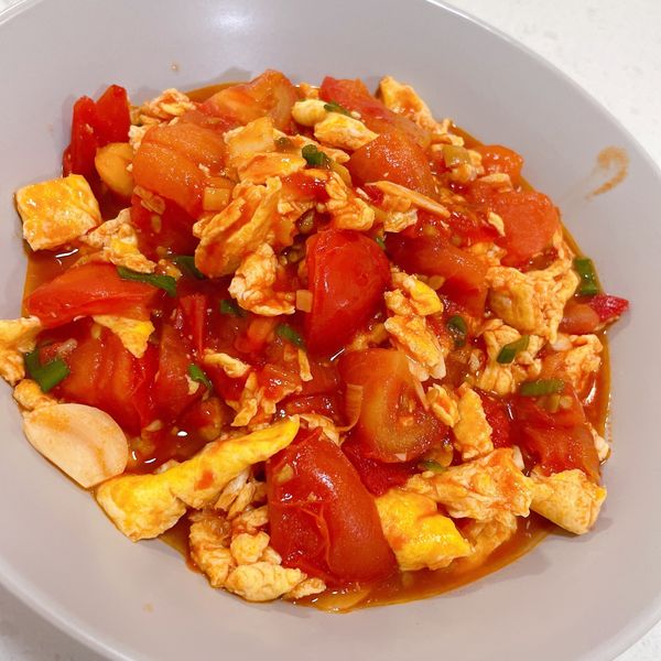 蕃茄炒蛋 : 劉毛兒一起做