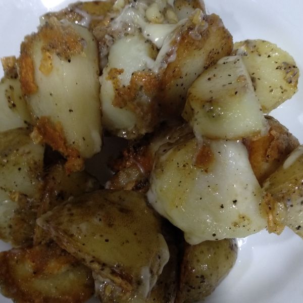 蒜香起司馬鈴薯 :  蔡太太一起做